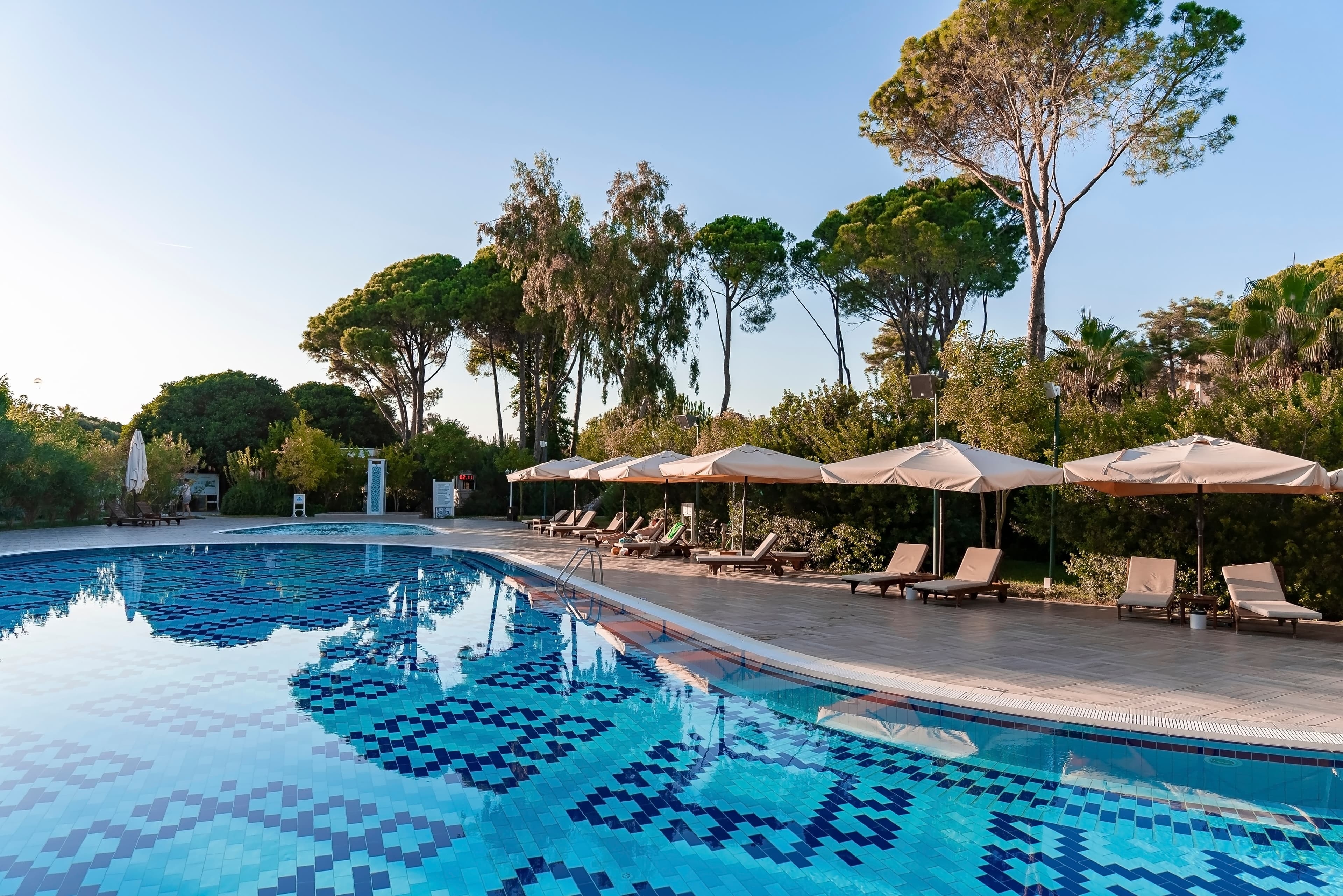 piscina all'aperto
